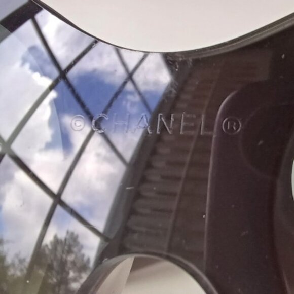 CHANEL Black and Gray Sunglasses - Picture 7 of 14